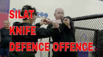 Silat Knife Drills Defence Offence Youtube