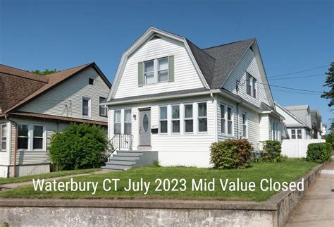 July Real Estate Sales Report For Waterbury Ct