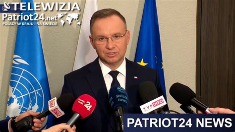 Prezydent Andrzej Duda W Genewie Na Spotkaniu Wysokiego Szczebla