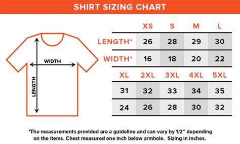 Disney Clothing Size Chart Labb By Ag