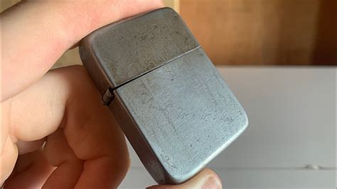 Close Up Of My Ww2 Zippo Youtube