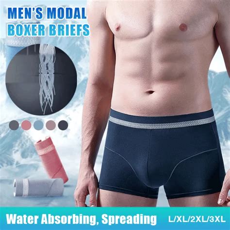 Mens Modal Boxer Briefs Lazada Ph