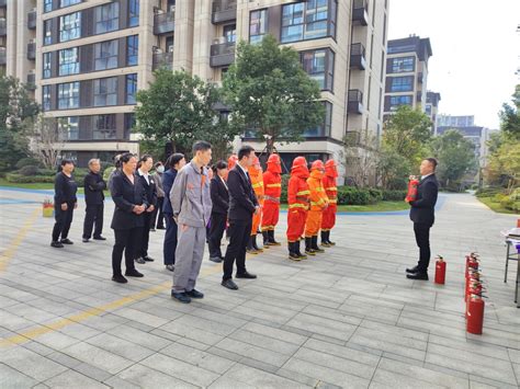 消防安全日｜以练为战，以演筑防，荣安物业筑牢消防安全防火墙