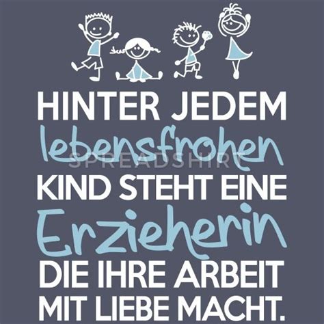 Erzieherin Mit Liebe Frauen T Shirt Mit Gerollten Rmeln