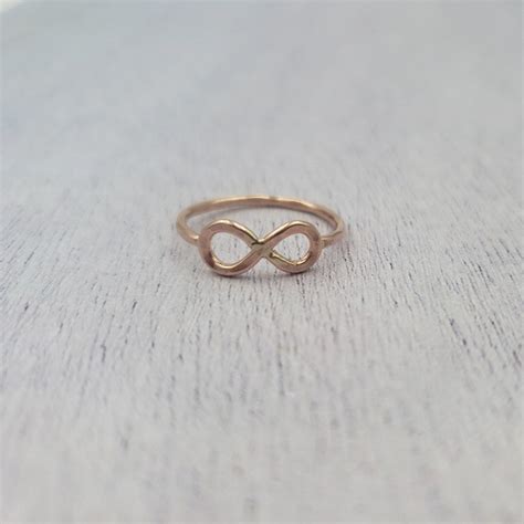 Infinity Symbol Ring Hammered Sterling Silver Infinity Ring Etsy