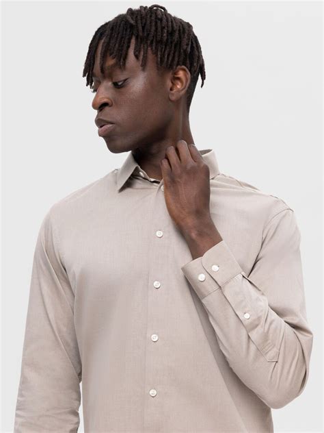 Buy Selected Homme Ethan Classic Shirt Pure Cashmere Scandinavian