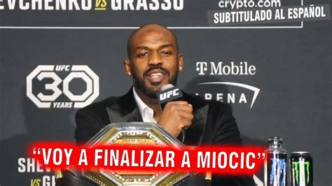 Jon Jones Rueda De Prensa Tras El Ufc Responde A Cr Ticos Tras