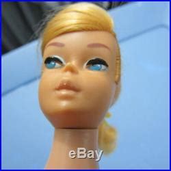 Vintage Barbie Doll Swirl Ponytail Lemon Blonde American Girl Face Vintage Japan Doll