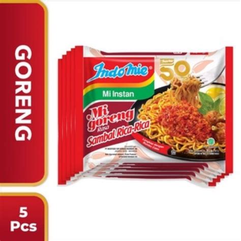 Jual Indomie Mi Goreng Rasa Sambal Rica Rica Isi 5 Pcs Shopee Indonesia