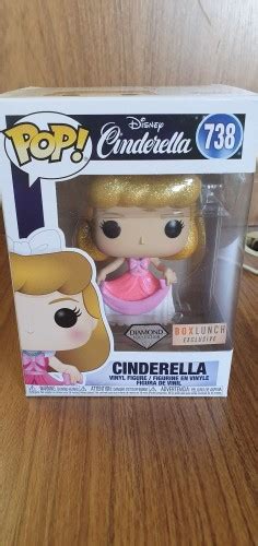 Funko Pop Cinderella Diamond 738 Box Lunch Disney 738