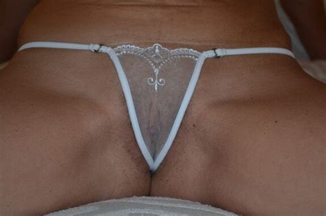 Wife In Tiny See Through G String Unclecracker