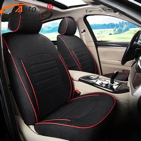 AutoDecorun Dedicated Cover Seat Car for Jaguar XE Accessories 2016 Car Seat Covers Sets ...