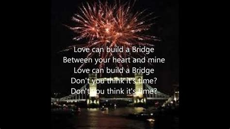 Love Can Build A Bridge Westlife Youtube