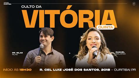 Culto Da Vit Ria Pr Silas Filho Rachel Malafaia Youtube