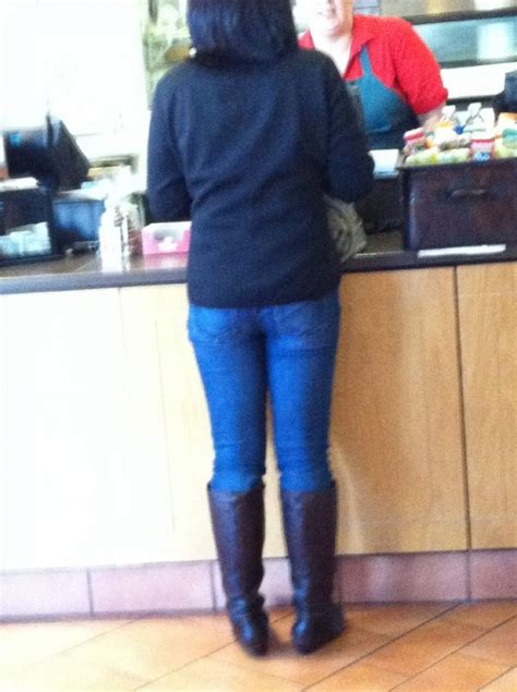 Candid Milf In Boots