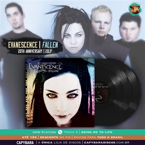 Lp Vinil Evanescence Fallen Th Anniversary Xlp