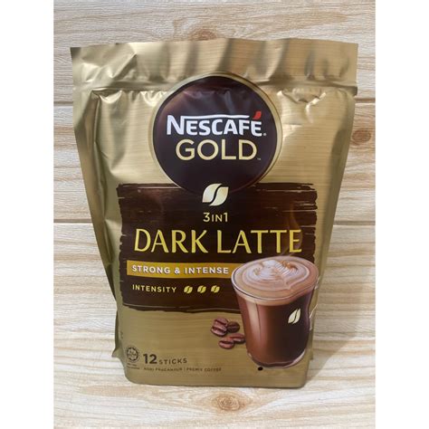 Jual Nescafe Gold In Dark Latte Malaysia Shopee Indonesia