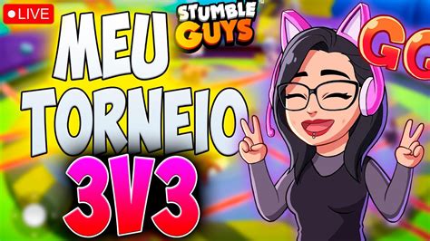 👑 Torneio 3v3 Da Tia Aline 👑 Live Stumble Guys Ao Vivo Agora Brasil ⚡️block Dash 💎🌈 Tia Aline3⚡️