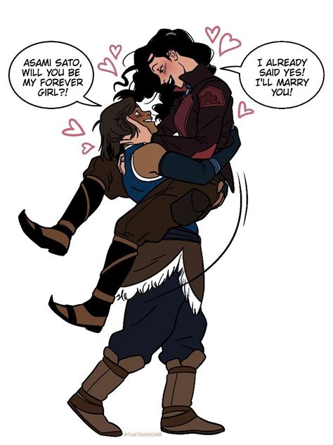 Pin By Daniel Johnson On Cuteness Korrasami Korra Avatar Legend