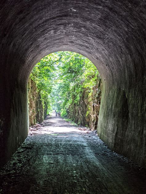 Tunnel Hill — Old Railroad Converted A Trail In Southern Illinois R