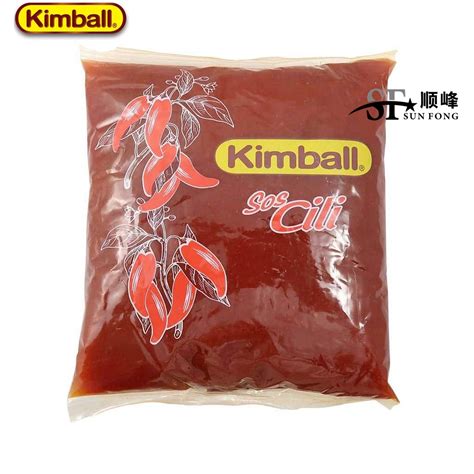 Kimball Chilli Sauce Pouch 1KG 金球 驰名 辣椒酱 1公斤 Sos Cili Ramly Burger