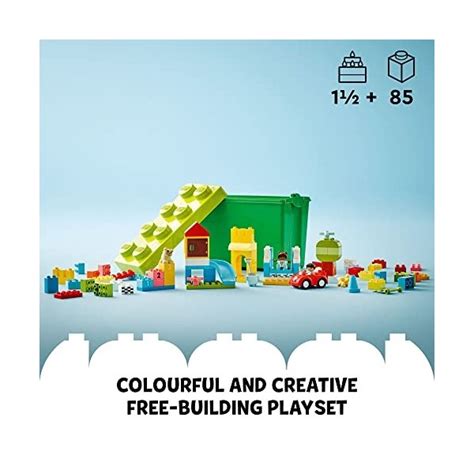 LEGO DUPLO Classic Deluxe Brick Box 10914 Starter Set with Storage ...