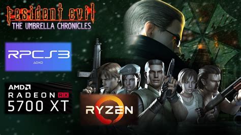 Resident Evil The Umbrella Chronicles HD RPCS3 PS3 Emulator Ryzen