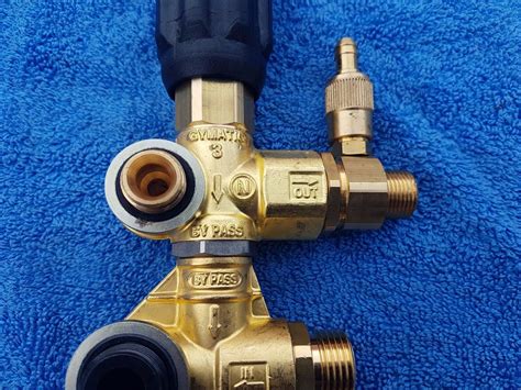 Pressure Washer Bypass Valve Unloader 250 Bar Gymatic 3b 20399 Annovi Xmt 11 11 Ebay