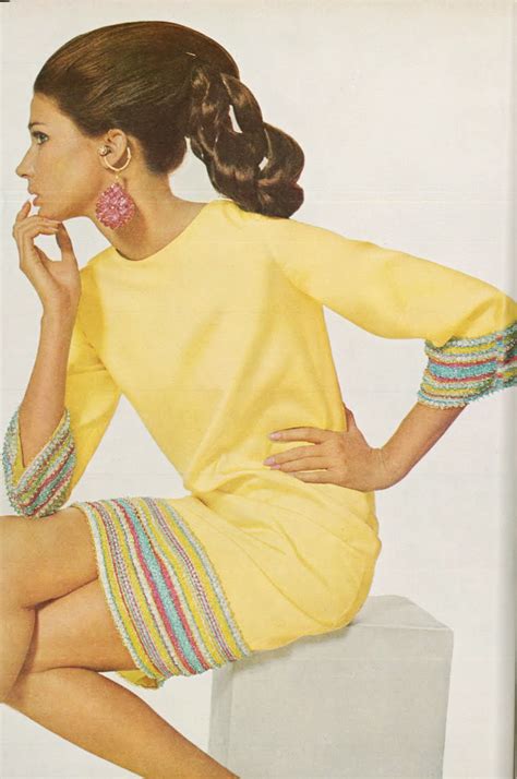 Miss Sixties Vintage Fashion Us Vogue April 1966