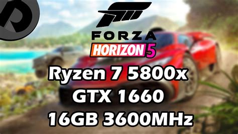 Forza Horizon 5 Ryzen 7 5800x Gtx 1660 Fps Test Iphone Wired