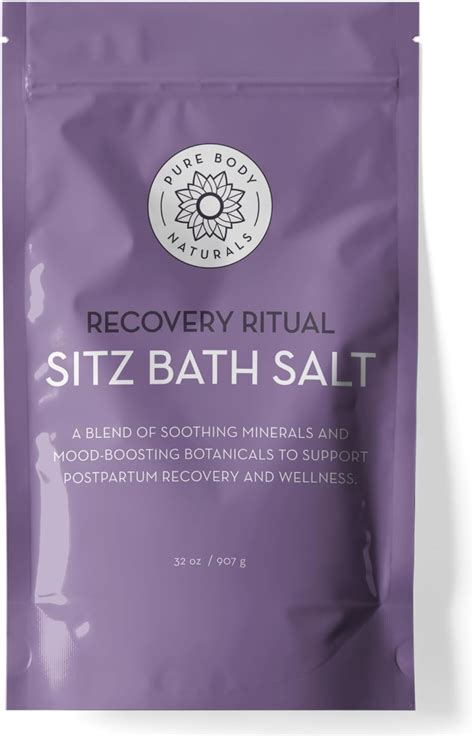 Amazon Pure Body Naturals Sitz Bath Salt Postpartum Care And