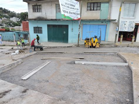 INFORMACIÓN GENERAL AVANZA OBRA DE PAVIMENTACIÓN CON CONCRETO