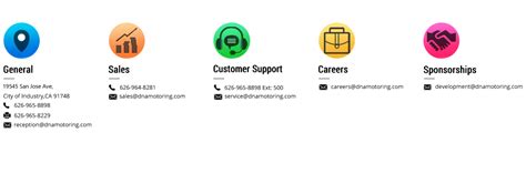 contact dna motoring