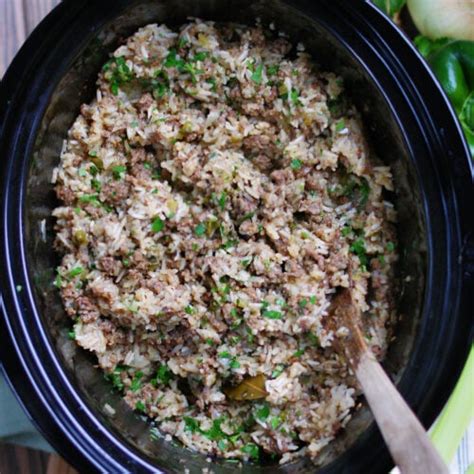 Easy Crock Pot Dirty Rice Southern Discourse