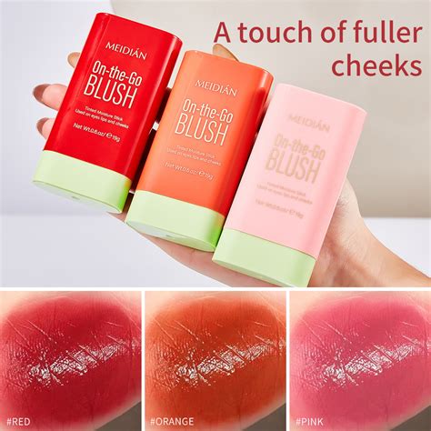 Powder Blush Stick Natural Nude Makeup Face Repair Highlighter Color Shopee Malaysia