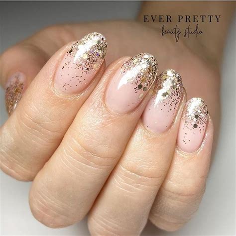 Glam Nails Black And Gold New Years Eve Nails Mismatched Nail Art