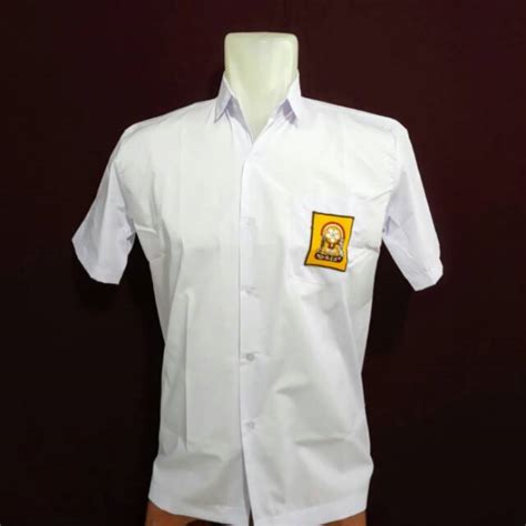 Jual Baju Seragam Sekolah Smp Kemeja Putih Lengan Pendek Tingkat Smp