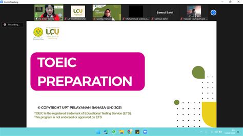 Pelatihan Toefl Toeic Pem Akamigas Gelombang Ke Language Center