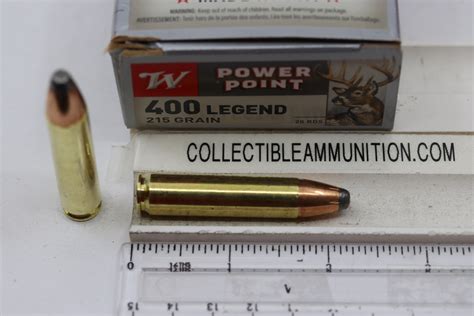 400 LEGEND WINCHESTER POWER POINT WINCHESTER 400 LEGEND – CollectibleAmmunition.com – Your ...