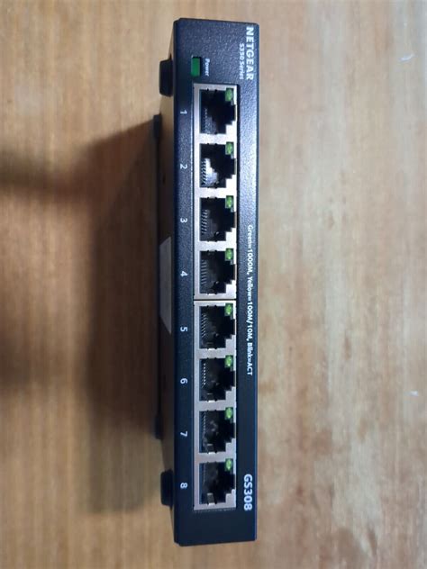 Netgear Gs E Port Gigabit Ethernet Plus Switch Ebay