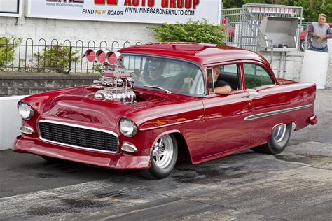 55 Chevy Hot Rods Cars Muscle Chevy Muscle Cars Drag Cars