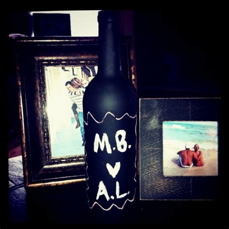 Chalkboard Spray Paint Wine Bottle Spray Painted Wine Bottles