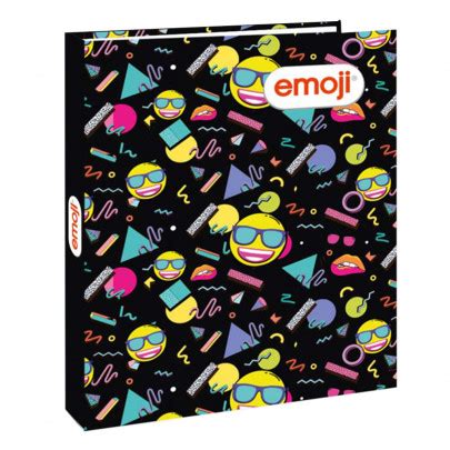 Classeur Scolaire A Emoji Anneaux Chez Rentreediscount Fournitures