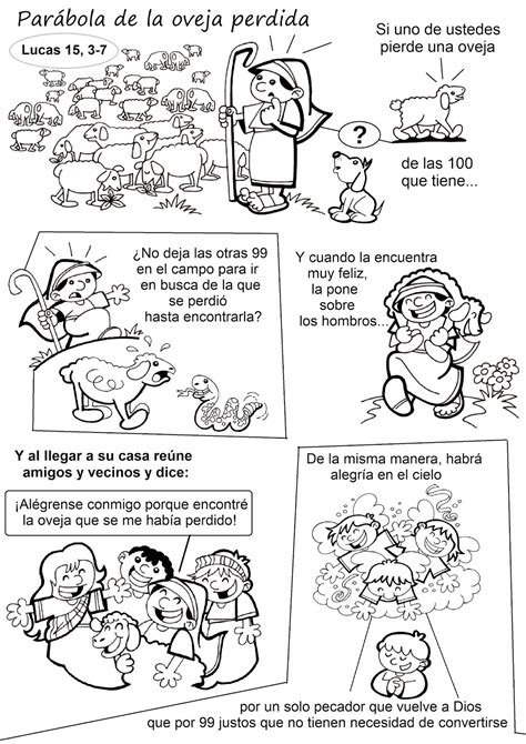 La Catequesis El Blog De Sandra Recursos Catequesis Parábola Oveja