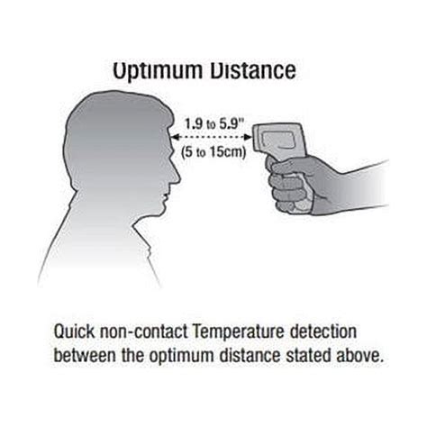 Extech Ir200 Non Contact Forehead Infrared Thermometer Digital