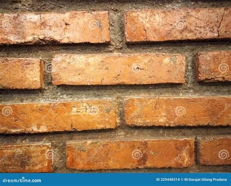 Brick Wall Red Colours In House Stock Photo Image Of Flooring Floor