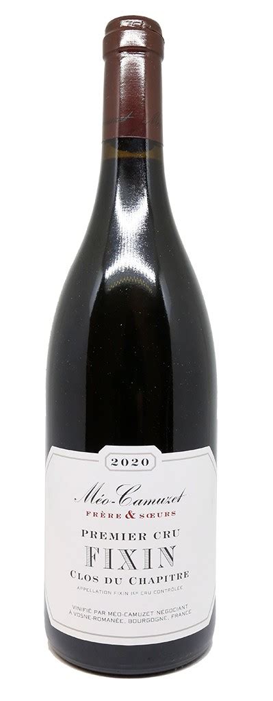 Fixin Domaine Méo Camuzet Fixin 1er Cru Clos du Chapitre 2020