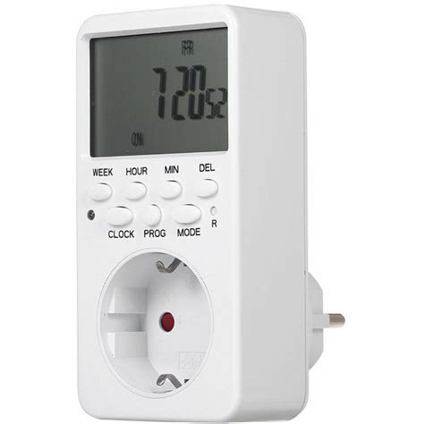 Kartokner Time Switch Energy Saving Smart Electronic Timing Socket