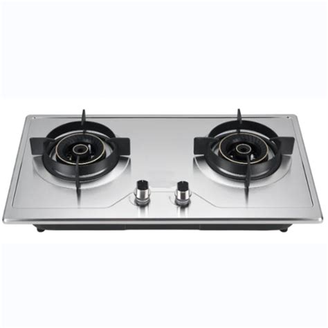 2 Burner Gas Stove Top Stainless Steel Lpg And Natural Gas Stoves