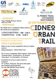 C U T Cidneo Urban Trail Comitato Provinciale Brescia